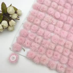10pcs DIY Pompon 3cm Mink Pompoms Fur Balls for Sewing on Knitted Keychain Scarf Shoes Hats Fur Pom Pom DIY Crafts Accessories