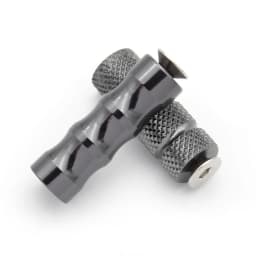 Universal Motorcycle Folding Footrests Footpegs Foot Rests Pegs Pedals Set Motorbike Accessories For BMW Honda Yamaha Kawasaki