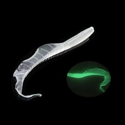 WALK FISH 10PCS 58MM 75MM 86MM Lifelike Long Tail Worms Lures Artificial Silicone Soft Bait Bass Pike Fishing Lure Wobbler