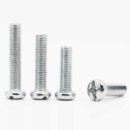 10-50pcs M3 M4 M5 M6 M8 DIN7985 GB818 Zinc Plated Carbon Steel Cross Recessed Round Pan Head Pm Bolts Phillips Machine Screws