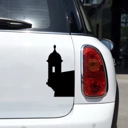 Puerto Rico Flag Vinyl Art Sticker Car Fuel Tank Cap Window Decor, Taino Garita Coqui Laotop Decals for Apple MacBook Air/ Pro