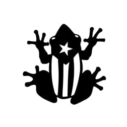 Puerto Rico Flag Vinyl Art Sticker Car Fuel Tank Cap Window Decor, Taino Garita Coqui Laotop Decals for Apple MacBook Air/ Pro