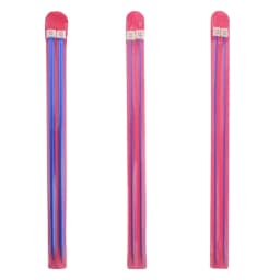 35cm With Plug Sweater Needle Single Point Knitting Needles Color Extra Long Straight Sweater Needles for DIY Knitting Projects