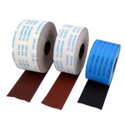 1/2/5M 4'' 100mm Width Sandpaper Roll Emery Cloth Sand Paper Sanding Abrasive Sheets 80 120 150 180 240 400 600 800 1000 Grit