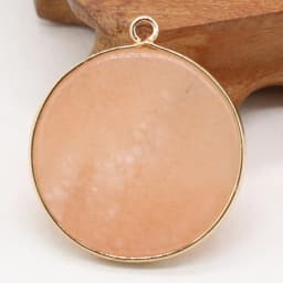 Natural Stone Lapis Lazuli Pendants Gold plated Amazonites for Jewelry Making Diy Women Necklace Earrings Gifts