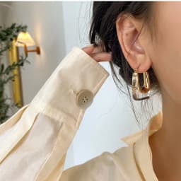 2021 New Trendy Transparent Resin Hoop Earrings for Women Girls Geometric Irregular Metal Acrylic Earrings Party Jewelry