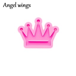 DY0107 Silicone Bow/Breast Cancer Molds, Crown/Music notes Keychain Crafts Epoxy DIY Resin art Mold, Fondant Chocolate Cake Mold