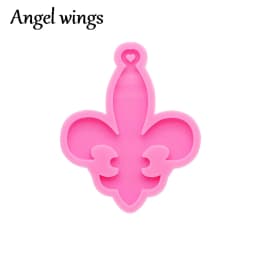 DY0107 Silicone Bow/Breast Cancer Molds, Crown/Music notes Keychain Crafts Epoxy DIY Resin art Mold, Fondant Chocolate Cake Mold