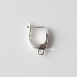 925 Sterling Silver Lever back Earring Hook with open jump rings, Earring Connector Clasp DIY Accessories