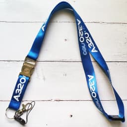 XinZeWay 1PC Blue A320 Neo Lanyards Neck Strap for Phone Strap Lanyard for Keys ID Card Gym Phone Straps USB Badge Holder Airbus