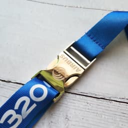XinZeWay 1PC Blue A320 Neo Lanyards Neck Strap for Phone Strap Lanyard for Keys ID Card Gym Phone Straps USB Badge Holder Airbus