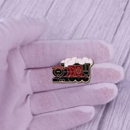 Wizarding World Magical Express Train Brooch Badge Witchcraft Wizardry Literature Bookworm Gift