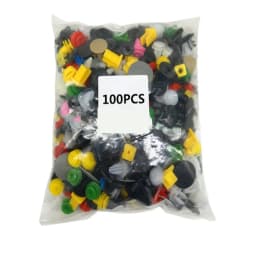 100pcs car mixed plastic buckle Clip for Volvo S40 S60 S80 XC60 XC90 v70 S80L V6 v40 v50 850 c30 v60 s70