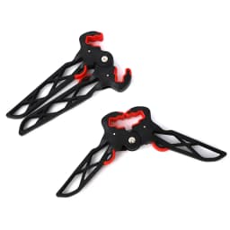 2 sizes of Archery Recurve Bow Stand Hunting Bow Holder Rack Removable Compound Bow Stand Arrow Kicks stand Holder Free shipping