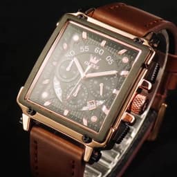 OLEVS 9919 Top Brand Male Watches Square Quartz Watch for Men Waterproof Leather Strap Sport Clock Male Relogio Masculino