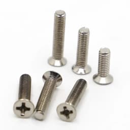 50/100pcs Nickel Plated KM Screw Cross Flat Countersunk Head Phillips Screws M1.2 M1.4 M1.7 M2 M2.5 M3 M4