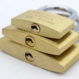 5 Pcs Same Key Copper Padlock Wolf Head Brass Small Locks Door 20mm 25mm 30mm 40mm Not Rust Lock Core Include 15 Keys