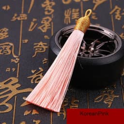 5Pcs/lot 8cm GoldenCap Tassel Silk Fringe Mini Tassel Bangs Flower Tassel For DIY Jewelry Earrings Accessories Home Decoration