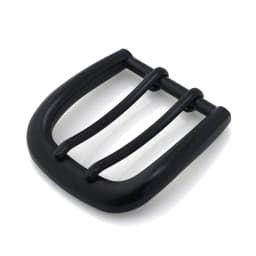 1piece 40mm Metal Belt Buckles Double Pin Buckle Brushed Matte End Bar High Quality Fit for 37mm-39mm Leather Belt Craft Parts