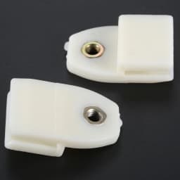 2Pcs Auto Car Window Door Glass Channel Clips Pivot for Honda Civic 1988-2015 Accord CR-V Element Insight Odyssey Passport Pilot
