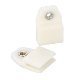 2Pcs Auto Car Window Door Glass Channel Clips Pivot for Honda Civic 1988-2015 Accord CR-V Element Insight Odyssey Passport Pilot