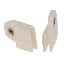 2Pcs Auto Car Window Door Glass Channel Clips Pivot for Honda Civic 1988-2015 Accord CR-V Element Insight Odyssey Passport Pilot
