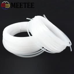 5Meters Meetee Clear Plastic Corset Ribbon Webbing Boning Bra Side Tape Wedding Dress Support Sewing Clothing DIY Accessories