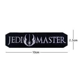 JEDI MASTER WINNING Embroidered Hook Loop Badge Cloth Stickers Army Tactical Patch Backpack Hat Personality Military