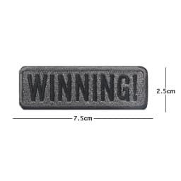 JEDI MASTER WINNING Embroidered Hook Loop Badge Cloth Stickers Army Tactical Patch Backpack Hat Personality Military