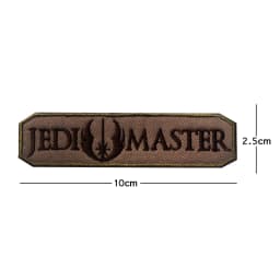 JEDI MASTER WINNING Embroidered Hook Loop Badge Cloth Stickers Army Tactical Patch Backpack Hat Personality Military