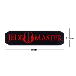 JEDI MASTER WINNING Embroidered Hook Loop Badge Cloth Stickers Army Tactical Patch Backpack Hat Personality Military