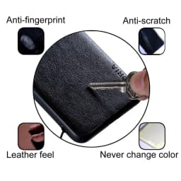 Luxury PU Leather Case for Samsung Galaxy Z Flip 4 5 6 7 FE 8 Business Solid Color Design Phone Cover for Samsung Z Flip 3 Case