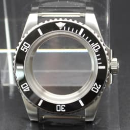 40mm Cases Men's Watch Ceramic Bezel Sapphire Glass Fit NH35 NH36 ETA 2824 Miyota 8215 Movement 28.5mm Dial Submariner Parts