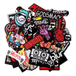 Bands Iron On Patches Apparel Sewing Fabric Handmade Appliques For Clothing Punk Rock Stickers Badges Parche