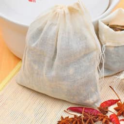 Cotton Muslin Drawstring Strainer Tea Spice Separate Filter Bag With String Empty Cotton Filter Bag Cotton Yarn Bag 25/10PC