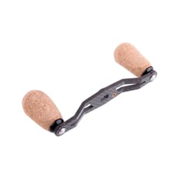 Kawa Fishing Reel Handle Carbon Fiber With Cork Knob For Shimano D/ A/ S Baitcasting Hole Size 7*4/8*5mm Length 105mm DIY