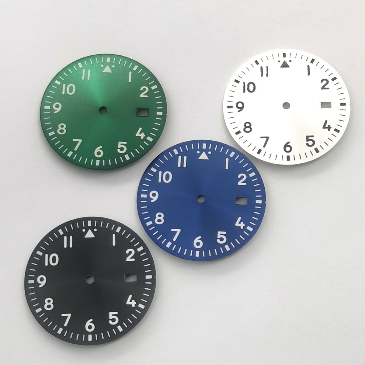 NEITON 34mm Watch Dial Sterile Luminous Pilot Style Fit NH36 NH35 Movement Watch