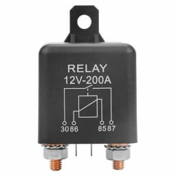 12V 200A Universal Battery Switch Relay 4 Pin Dual Battery Isolator Relay Current Relay Car Relay