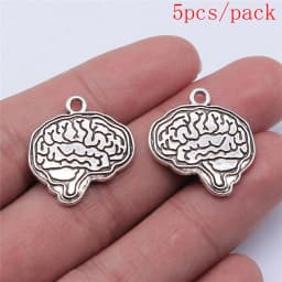 Bulk Charms For Jewelry Making Kit Pendant Diy Jewelry Accessories Brain Charms