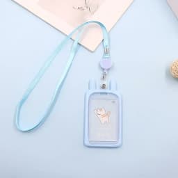 Student Nurse Fashion Lanyard ID Badge Reel Holder Bus Pass Case Bank Credit Card Holder Strap Cardholder Office Supplies