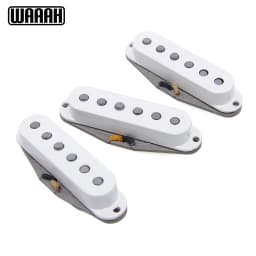 WAAAH Texas Special Classic Blues SSS Alnico 5 60's Blues N Rock Guitar Pickups Single Coil TexMex Style for ST Guitar WAA5PSTS3