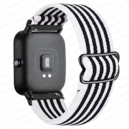 20mm/22mm Band For Amazfit GTS 4/2/2e/3/GTS 2 Mini/GTR 4/3/Pro/47mm/stratos/helio Elastic Watch Bracelet Amazfit bip 6 5 strap