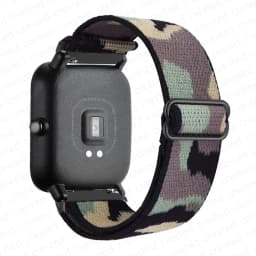 20mm/22mm Band For Amazfit GTS 4/2/2e/3/GTS 2 Mini/GTR 4/3/Pro/47mm/stratos/helio Elastic Watch Bracelet Amazfit bip 6 5 strap