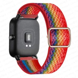 20mm/22mm Band For Amazfit GTS 4/2/2e/3/GTS 2 Mini/GTR 4/3/Pro/47mm/stratos/helio Elastic Watch Bracelet Amazfit bip 6 5 strap