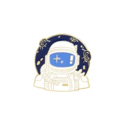 Astronaut Enamel Pins Cartoon Universe Adventure Space Brooches Backpacks Clothes Lapel Bag Pin Badge Jewelry Gift for Friends