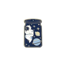 Astronaut Enamel Pins Cartoon Universe Adventure Space Brooches Backpacks Clothes Lapel Bag Pin Badge Jewelry Gift for Friends