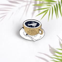 Astronaut Enamel Pins Cartoon Universe Adventure Space Brooches Backpacks Clothes Lapel Bag Pin Badge Jewelry Gift for Friends