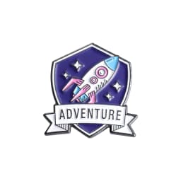 Astronaut Enamel Pins Cartoon Universe Adventure Space Brooches Backpacks Clothes Lapel Bag Pin Badge Jewelry Gift for Friends