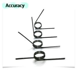 10 Pieces Wire Diameter 1.0mm 65Mn Steel V-Shaped Helical Torsion Spring Angle 60 90 120 180 Degrees Custom Metal Springs
