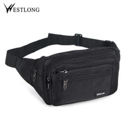 Waist Pack Casual Functional Fashion Men Waterproof Fanny Pack Women Belt Bum Bag Male Phone Wallet Pouch Bags Unisex Purse Sac